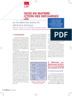 ELECTRE 208 - 2 Experiences in Partial Discharge Detection of Distribution Power Cable Systems.