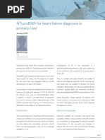NTproBNP for Heart Failure Diagnosis in Primary Care
