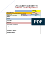 Plantilla Riesgo de Coordinación Con Otras Dependencias