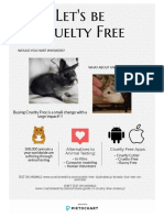 animal testing flyer