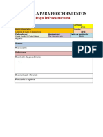 Plantilla Riesgo Infraestructura