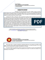 Narrative Report: Polytechnic University of The Philippines Mulanay Quezon Branch