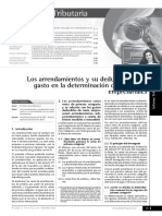 Los Arrendamientos y Su Deducción Como Gasto en El IR PDF