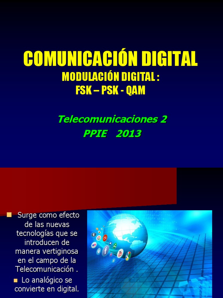 Modulacion Digital FSK, PSK y QAM Este 3333333 | PDF | Modulación ...