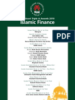 The Asset Triple A Islamic Finance Awards 2010 Winners
