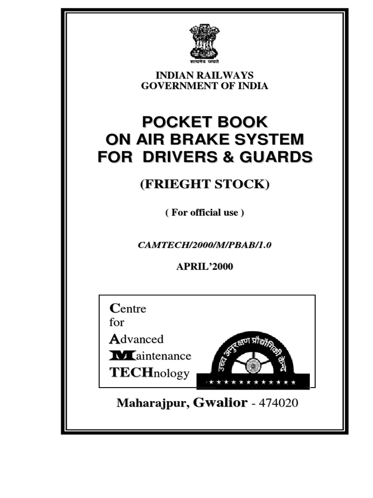 Air Brake PDF Brake Transportation Engineering