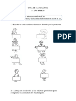 GUIA DE MATEMÁTICA 1° Componer y Descomponer