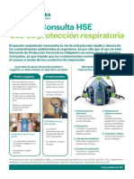 HSE Uso Protección Respiratoria