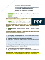 2.Psicopatología y Otras Disciplinas Científicas.