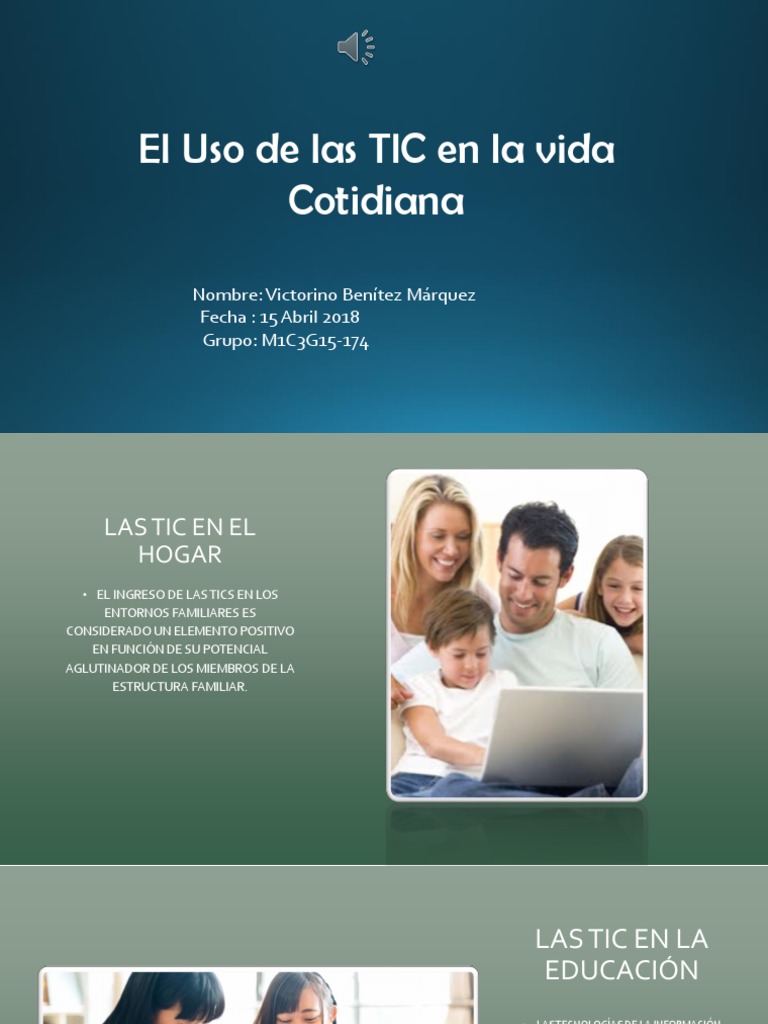 Uso de Las TIC en La Vida2 | PDF | Crecimiento personal y profesional ...