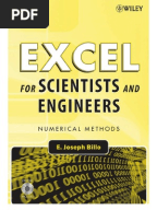 excel pdf 2007 tutorial vba Methods for Numerical  Engineers  2007  Excel  Scientists and Billo