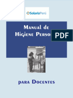 Manual de Higiene Personal PDF