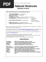 TOK Natural Science Scheme