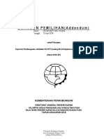 Addendum Dokumen Pemilihan Jasa Konsultansi (Paket SPSV-BT)