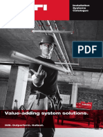 Hilti Installation Systems Catalogue - 2013