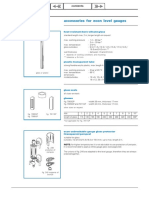 Accessories For Econ Level Gauges: Heat-Resistant Boro-Silicate Glass