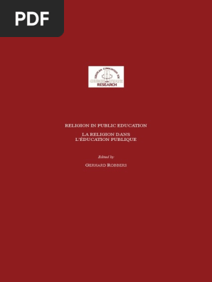 Robbersed Religion In Public Education Foarte Buna 2010 - 