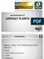 Asphalt Plants: An Overview of