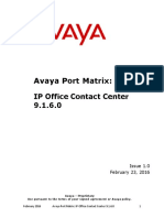 Avaya IPOCC Port Matrix - 101012811