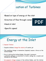 Classification of Turbines by Type, Flow Direction & Speed