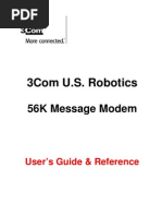 USR 56K Faxmodem-Manual