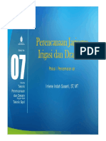 07 Modul 7 - Perencanaan Jaringan Irigasi Dan Drainase