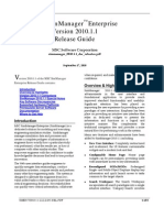 MSC SimManager Enterprise Version 2010.1.1 Release Guide