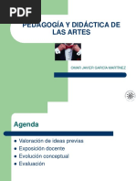 Pedagogía y Didáctica de Las Artes