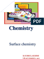 surface chemistry