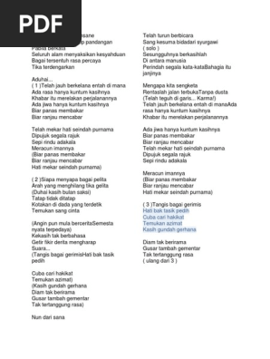 Lirik Lagu Nirmala Pdf