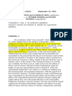 G.R. No. L-18315 September 29, 1962 ERNESTO CAMPOS and FLORENCIO OROC, petitioners-PALARCA, Respondents