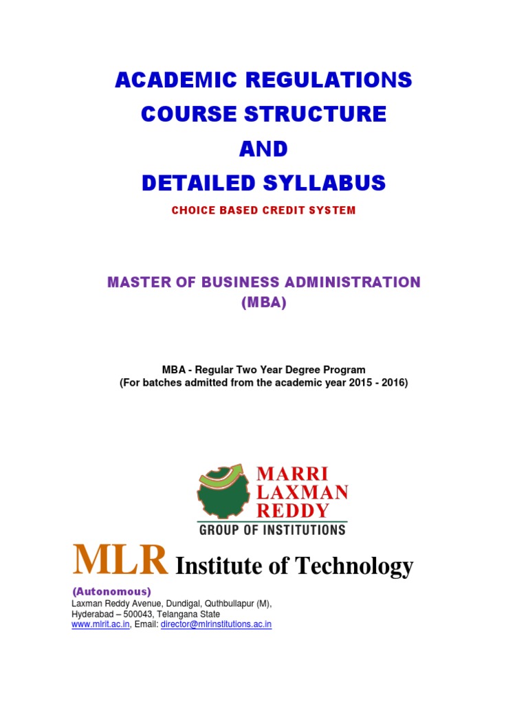 thesis 1 syllabus