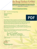 Surat Penawaran Toko Bunga Di Surabaya ESFloris