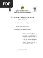 Dissertação Avaliação Empreendimento