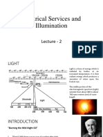 Electrical Services and Illumination: Lecture - 2