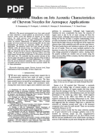  Jets Acoustic Characteristics of Chevron Nozzles 