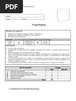 Prueba Física 7mo Fuerzas 2017