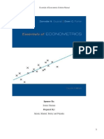 Solution Econometrics