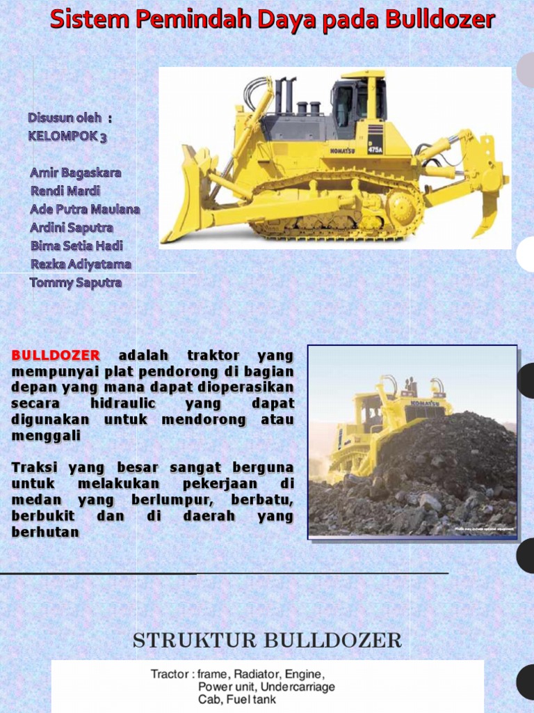 Sistem Pemindah Daya Bulldozer | PDF