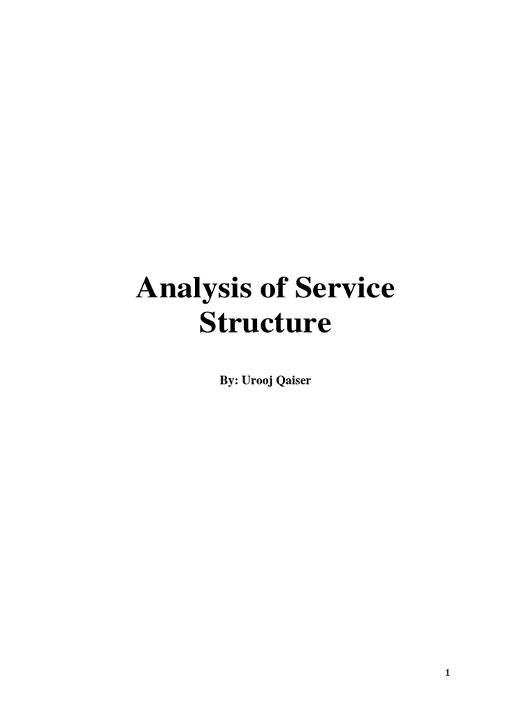 Analysis of PRA Service Structure | PDF | Taxes | Excise