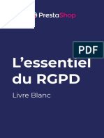 RGPD Whitepaper Prestashop