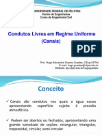 Condutos livres em regime uniforme (canais