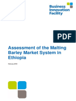 Assessment of The Malting Barley Market System in Ethiopia PDF