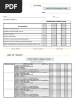 Área de Projecto - Grelha de auto e hetero - avaliação - Sessão de Trabalho Grupo