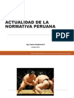 Actualidad de La Normativa Peruana (E-031) - Ing. Casabonne PDF