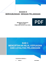 1 Presentasi Ok Bab 5 Menciptakan Nilai Kepuasan Dan Loyalitas Pelanggan