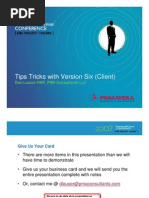 Download P6 Tips-Tricks Client by apumili SN37649984 doc pdf