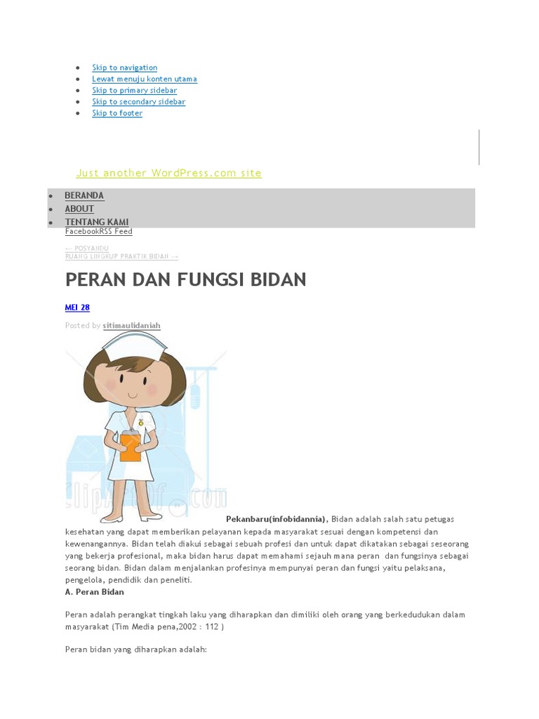 Peran Dan Fungsi Bidan Sebagai Pendidik Terkait Pendidikan