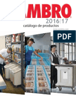 Catalogo Cambro 2016-2017 PDF