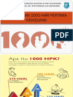 Penyuluhan 1000 Hari Pertama Kehidupan